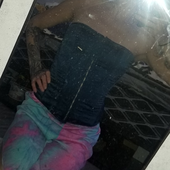 Size small dark navy corset - Picture 3 of 8